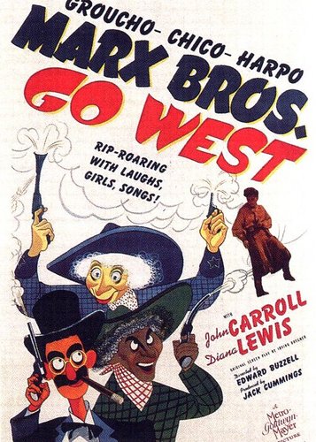 Die Marx Brothers im Wilden Westen - Poster 3