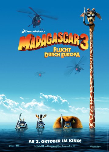 Madagascar 3 - Poster 1