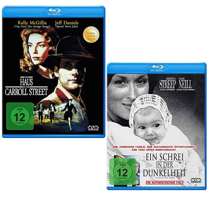 Ein Schrei in der Dunkelheit / Das Haus in der Carroll Street - Limited Edition auf 77 Stück (Blu-ray Disc)