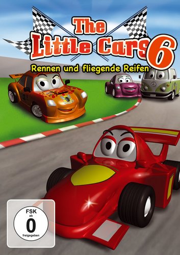 The Little Cars Vol. 6 - Rennen und fliegende Reifen (DVD)