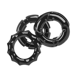 Stretchy Cock Rings, 2,5 cm, 3 Teile