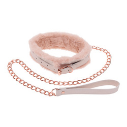 Peaches n CreaMe - Fur Collar &amp; Leash