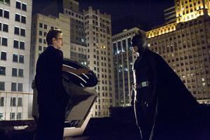 Gary Oldman und Christian Bale in 'Batman Begins' © Warner 2005