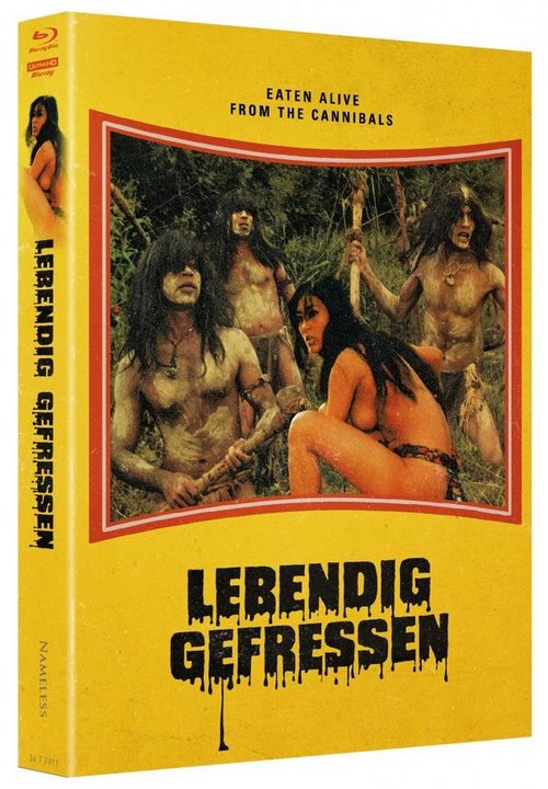 Lebendig Gefressen Mediabook Cover H 4K UHD (Blu-ray Disc)