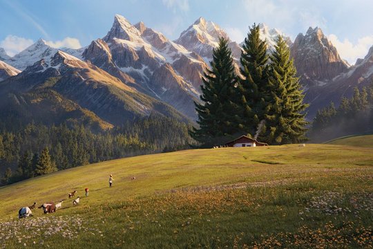 Heidi - Die Legende vom Luchs - Szenenbild 1