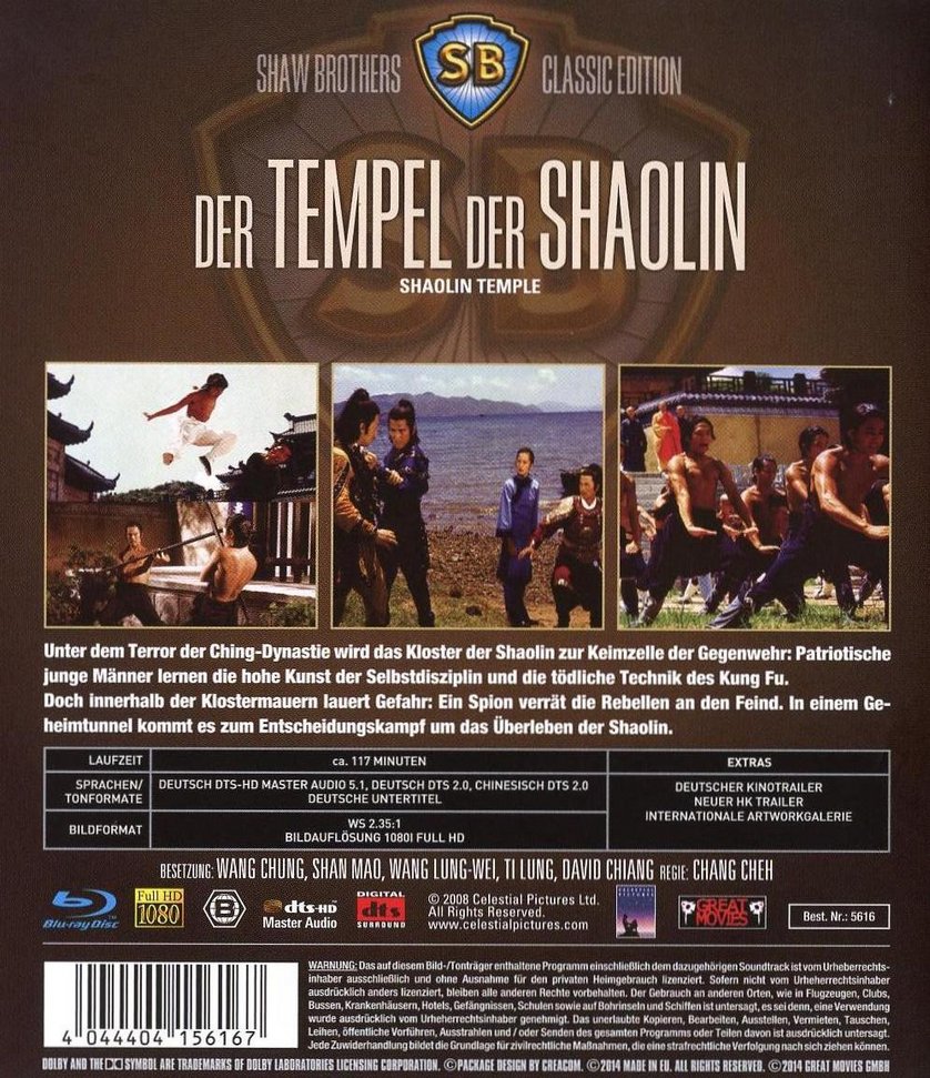 Shaolin Filme Deutsch Komplett