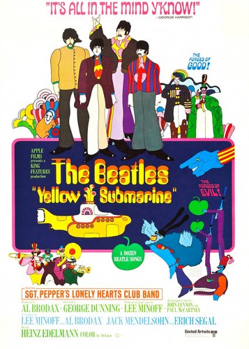 The Beatles - Yellow Submarine - Poster 2
