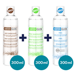 Vielseitiges Gleitmittel-Set, 3 Stück, 900 ml