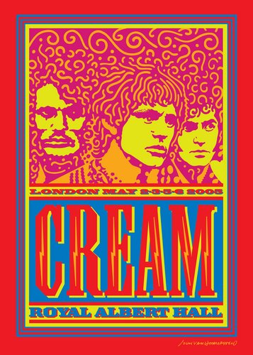 Cream - Royal Albert Hall - Poster 1