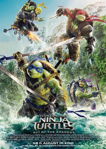 Teenage Mutant Ninja Turtles 2 - Poster 1