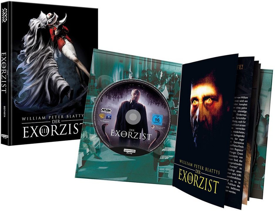 Der Exorzist 3 - Mediabook - Limited Edition - Cover A (Blu-ray 4K Ultra HD)