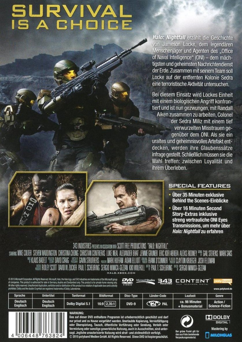Halo Nightfall Stream German