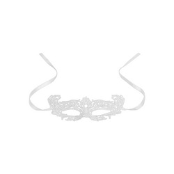 Venezianische Maske in weiß