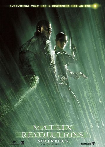 Matrix 3 - Matrix Revolutions - Poster 2
