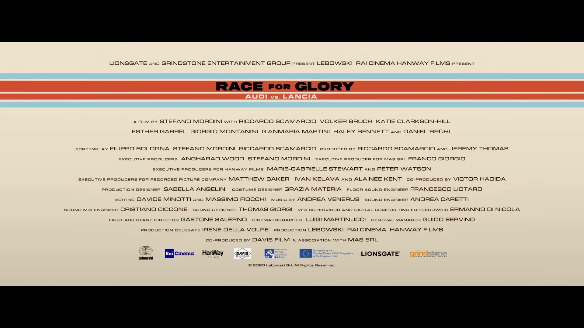 Race for Glory - Audi vs. Lancia - Trailer - Englisch - HD