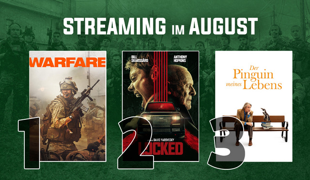 Die Streaming-Charts August 2025: Erschreckende Wahrheit und innige Freundschaften!