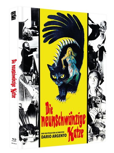 Die Neunschwänzige Katze - Mediabook Cover H 4K Dario Argento (Blu-ray Disc)
