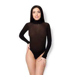 Opaque High Neck Bodysuit