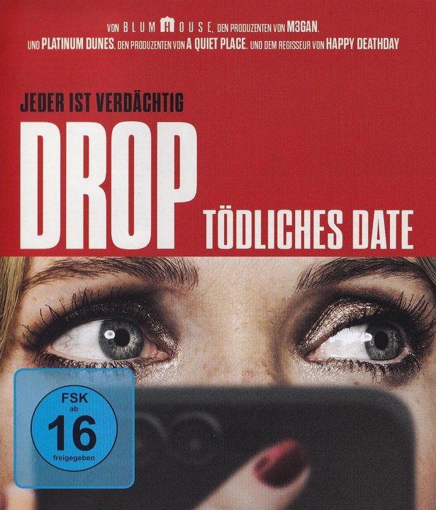 Drop - Tödliches Date (4K UHD), gebraucht, ohne Cover