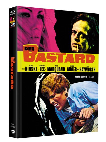 Der Bastard - Mediabook - Cover E - Limited Edition auf 75 Stück - inkl. 28 Seiten Booklet; Poster A4 gefaltet beidseitig bedruckt, 3 PictureCards beidseitig bedruckt; 1 Untersetzer (Blu-ray Disc)