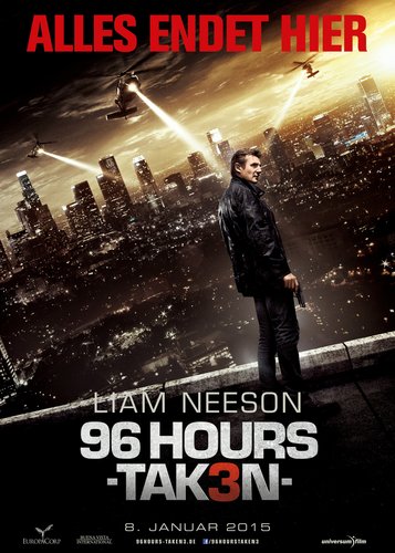 96 Hours - Taken 3 - Poster 1