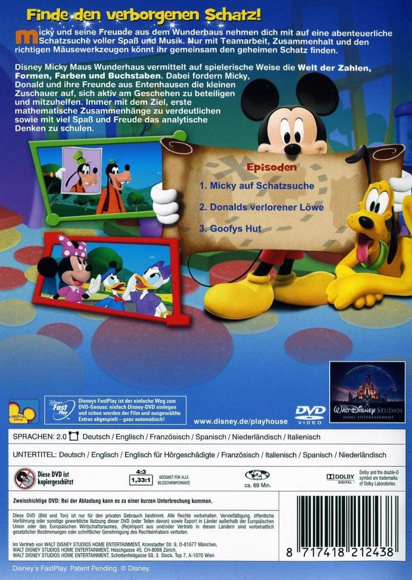 Micky Maus Wunderhaus 05 - Mickys große Schatzsuche: DVD oder Blu-ray