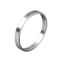 Schmaler Penisring aus Edelstahl, 3,5 cm