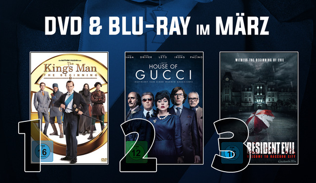 DVD & Blu-ray Charts März 2022: Wie alles begann: Zurück auf Anfang in den März-Charts!