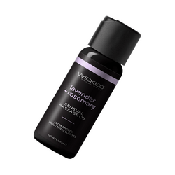 Sensual Massage Oil Lavender Rosemary, 120 ml