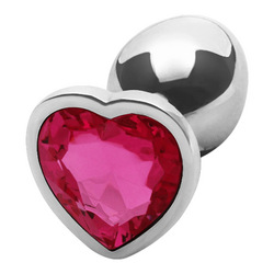 Heart Butt Plug Small, 6,9 cm