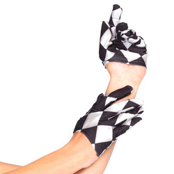 Halb-Handschuhe Harlequin