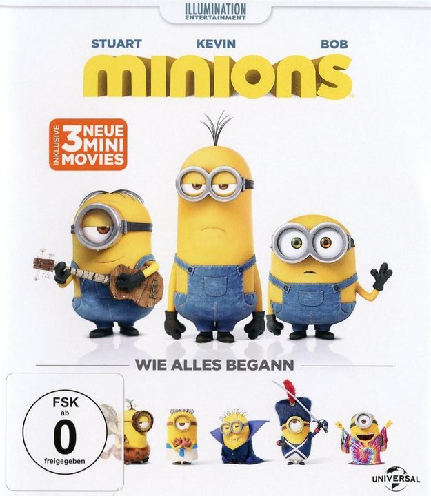 Minions (Blu-ray), gebraucht