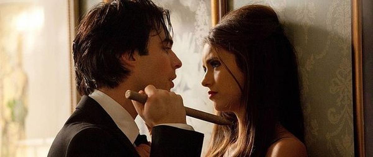 Ian Sommerhalder und Nina Dobrev in 'Vampire Diaries' © Warner Home Video