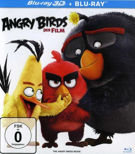 Angry Birds - Der Film (Blu-ray 3D), gebraucht, ohne Cover