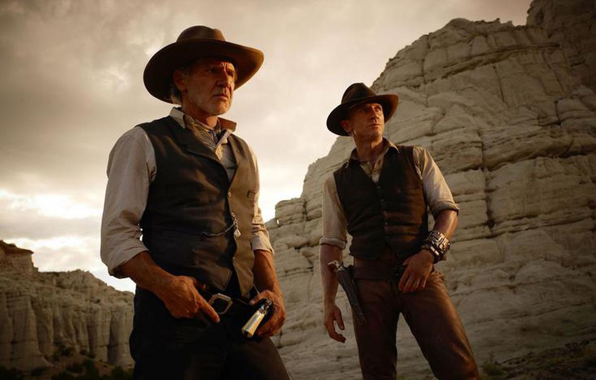 Harrison Ford und Daniel Craig in 'Cowboys & Aliens' © DreamWorks 2011