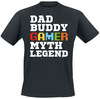 Dad Buddy Gamer Myth Legend powered by EMP (T-Shirt)