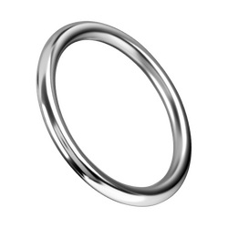 Nahtloser Eisen-Penisring, 5,5 cm