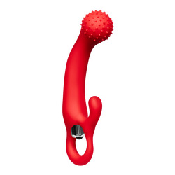 G-Punkt-Vibrator mit Noppen aus Silikon, 18,5 cm