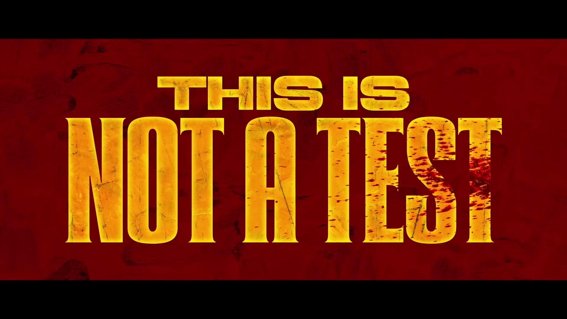 This Is Not a Test - Trailer - Englisch - HD