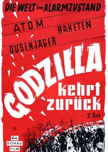 Godzilla kehrt zurück - Poster 1