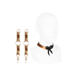 Set mit Halsband und Handschellen
