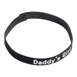 Halsband mit Aufschrift DADDYS GIRL