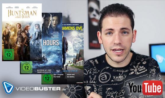 YouTube Neuvorstellungen: DVD & Blu-ray Neustarts im YouTube-Video