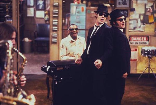 Dan Aykroyd und John Belushi in 'Blues Brothers' © Universal 1980
