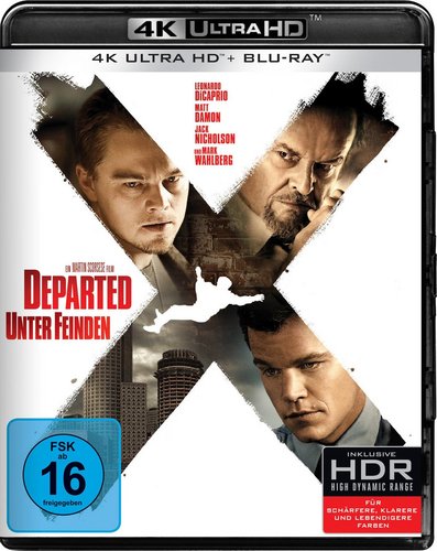 Departed: Unter Feinden (4K Ultra HD) (Blu-ray 4K Ultra HD)