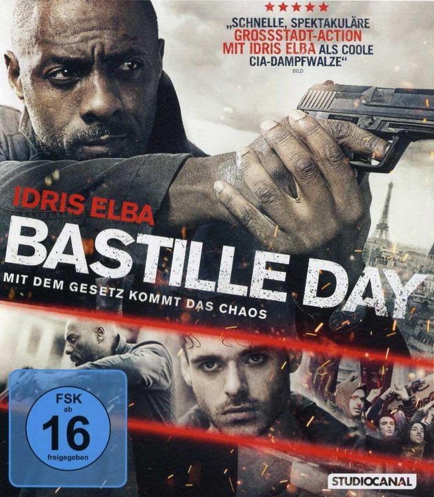 Bastille Day (Blu-ray), gebraucht