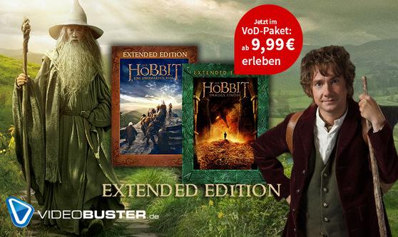 Der Hobbit VoD Extended Edition: So war der Hobbit noch nie zu sehen: 6 Stunden digital!
