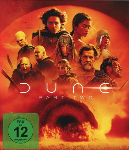 Dune 2 (Blu-ray), gebraucht, ohne Cover