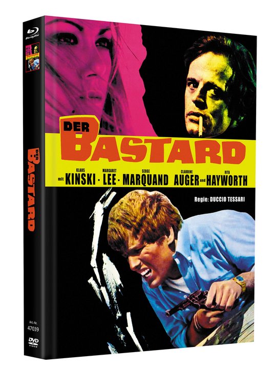 Der Bastard - Mediabook - Cover E - Limited Edition auf 75 Stück - inkl. 28 Seiten Booklet; Poster A4 gefaltet beidseitig bedruckt, 3 PictureCards beidseitig bedruckt; 1 Untersetzer (Blu-ray Disc)