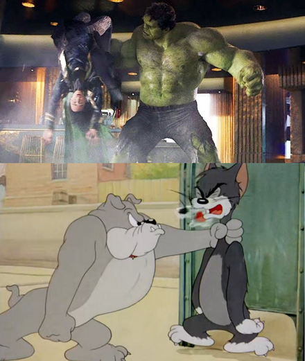 Bumm, Krach, Schwing, Plaff. © Marvel Studios / Warner Bros.